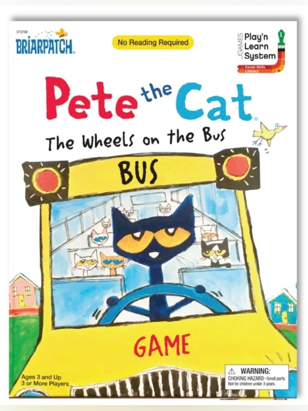 Pete the Cat Educational Board Game Bundle 2 Games Included